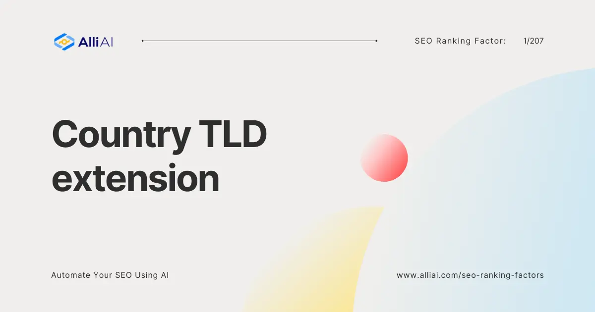 Country TLD extension | Cover Image