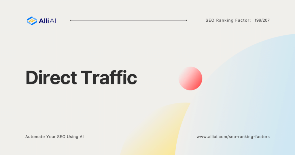 Direct Traffic | Cover Image
