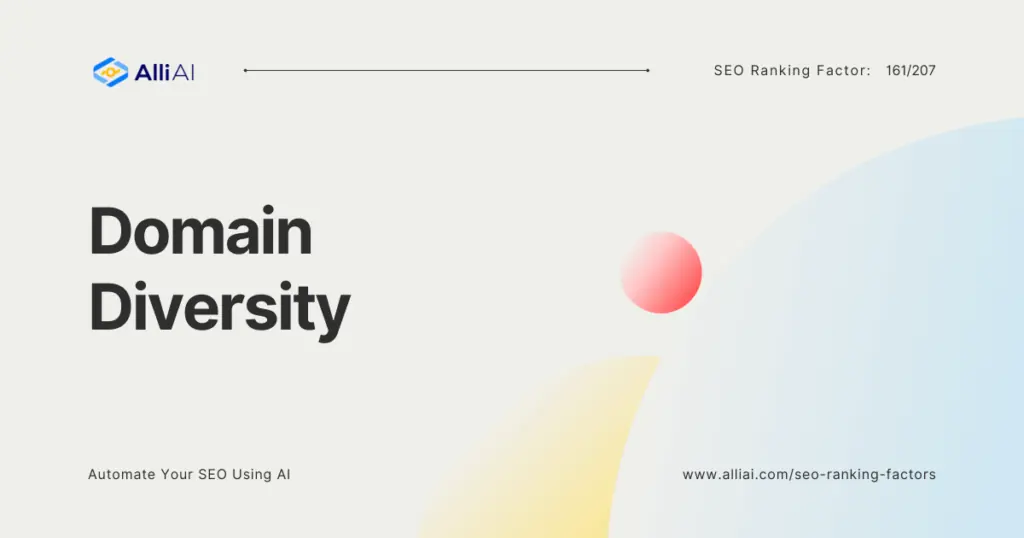 Domain Diversity | Cover Image