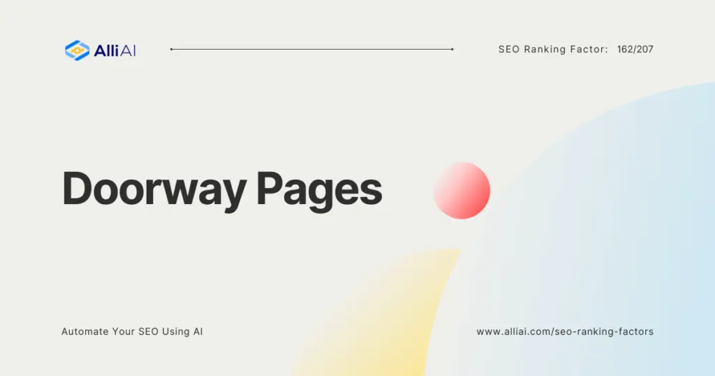 Doorway Pages | Cover Image