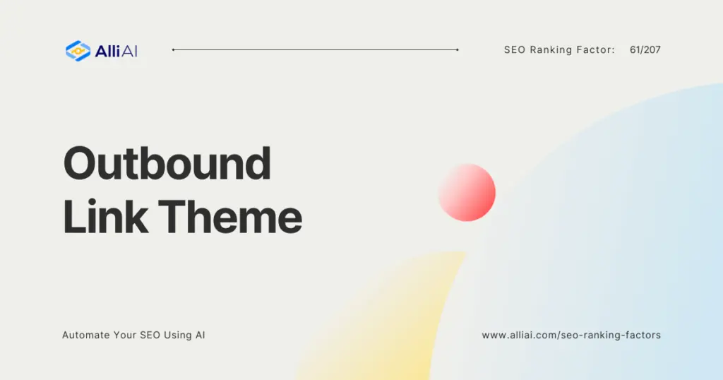 Outbound Link Theme | Cover Image