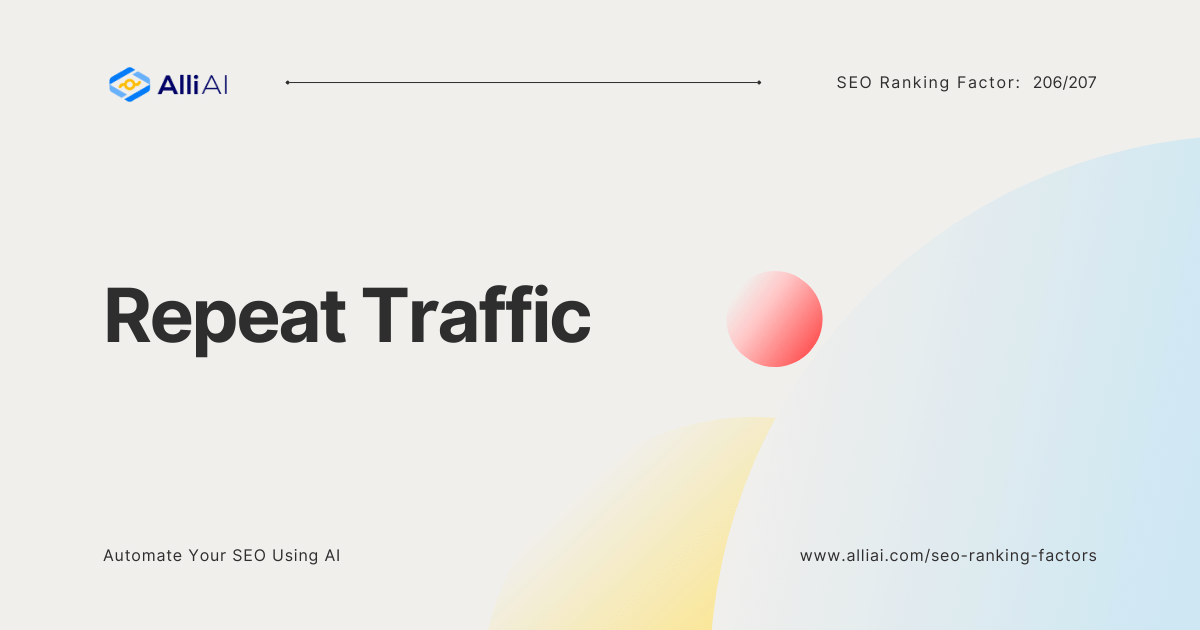 Repeat Traffic | Cover Image