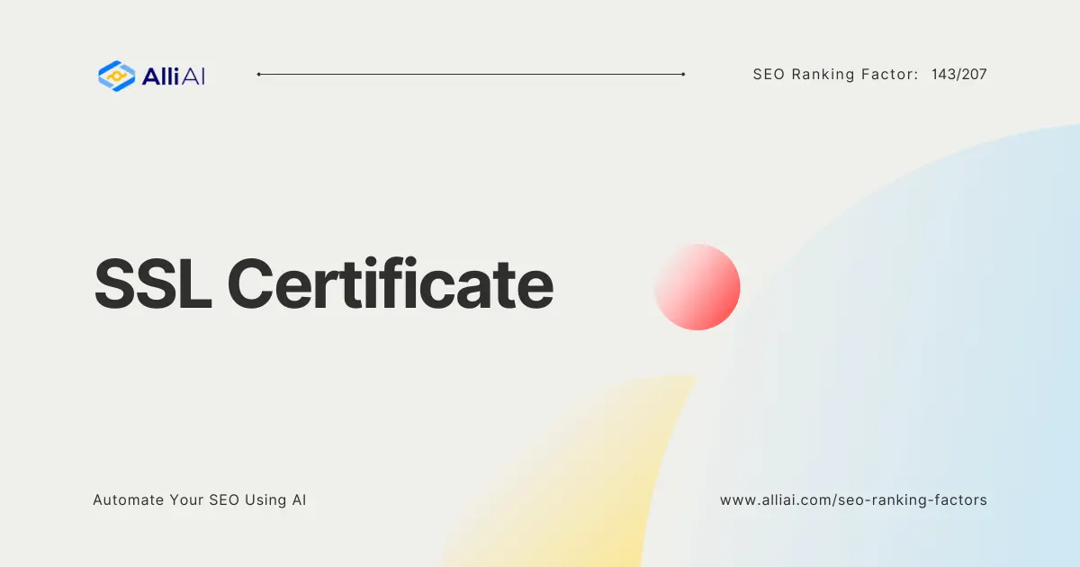 SSL Certificate | Cover Image