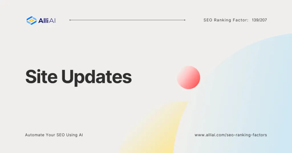 Site Updates | Cover Image