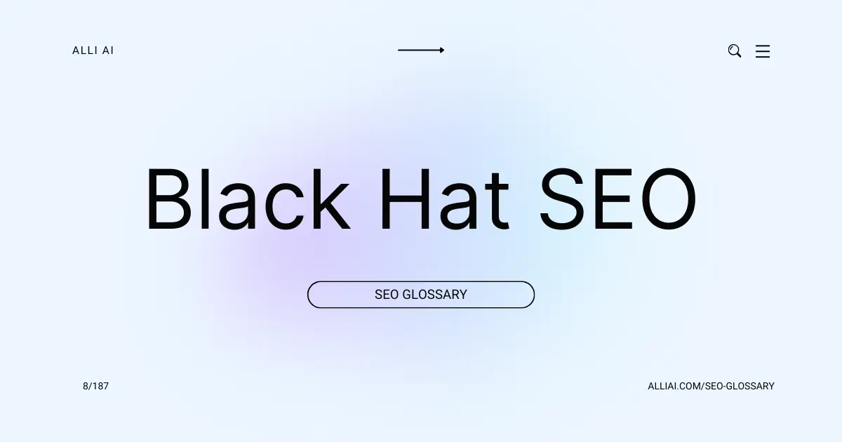 Black Hat SEO | Cover Image