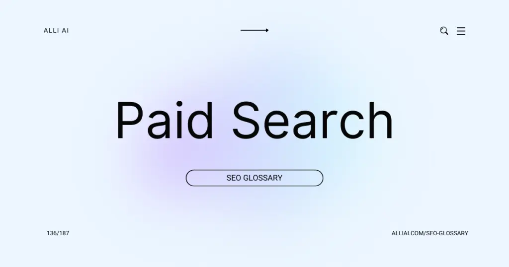 Paid Search | Cover Image