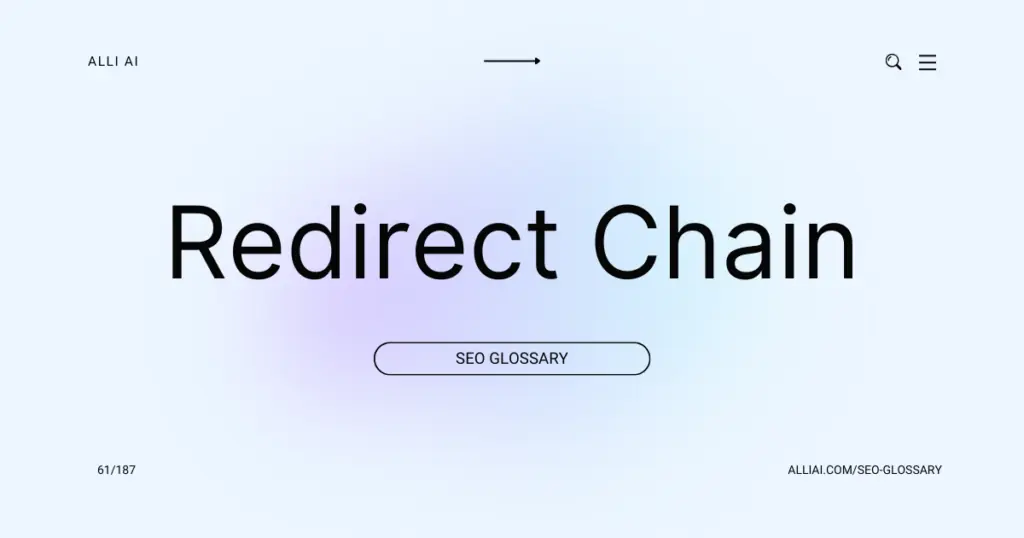Redirect Chain | Cover Image Redirect Chain | Cover Image