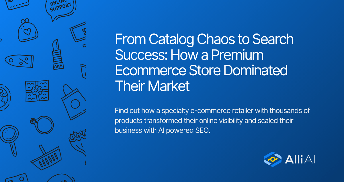 Ecommerce Case Study | Cover Image